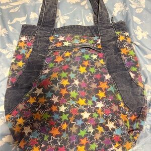 Colorful Star Pattern Tote Bag